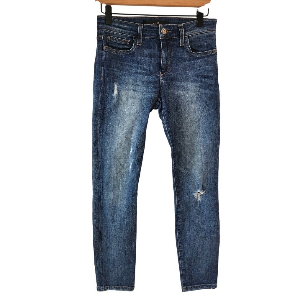 Joe's Jeans High Rise Skinny Jeans Medium Wash Denim Women's 27